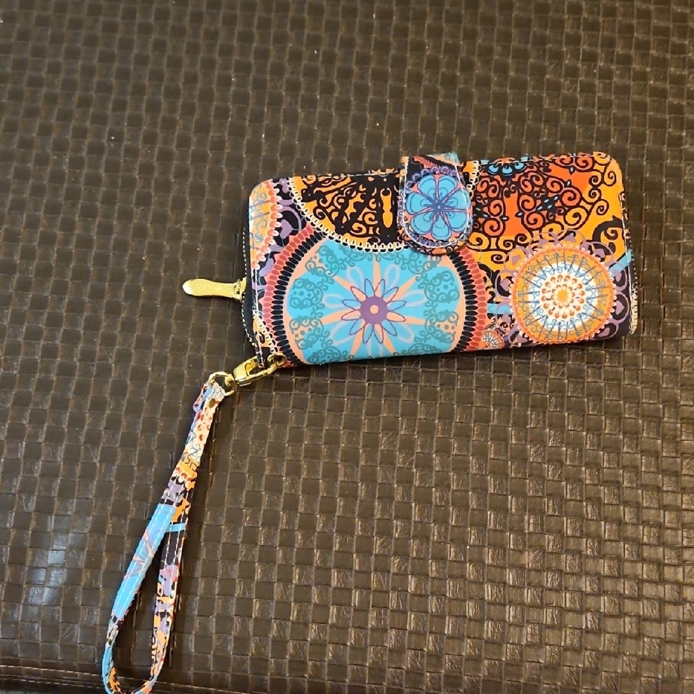 LoveShe "Colorful" Patterned Women's Wristlet